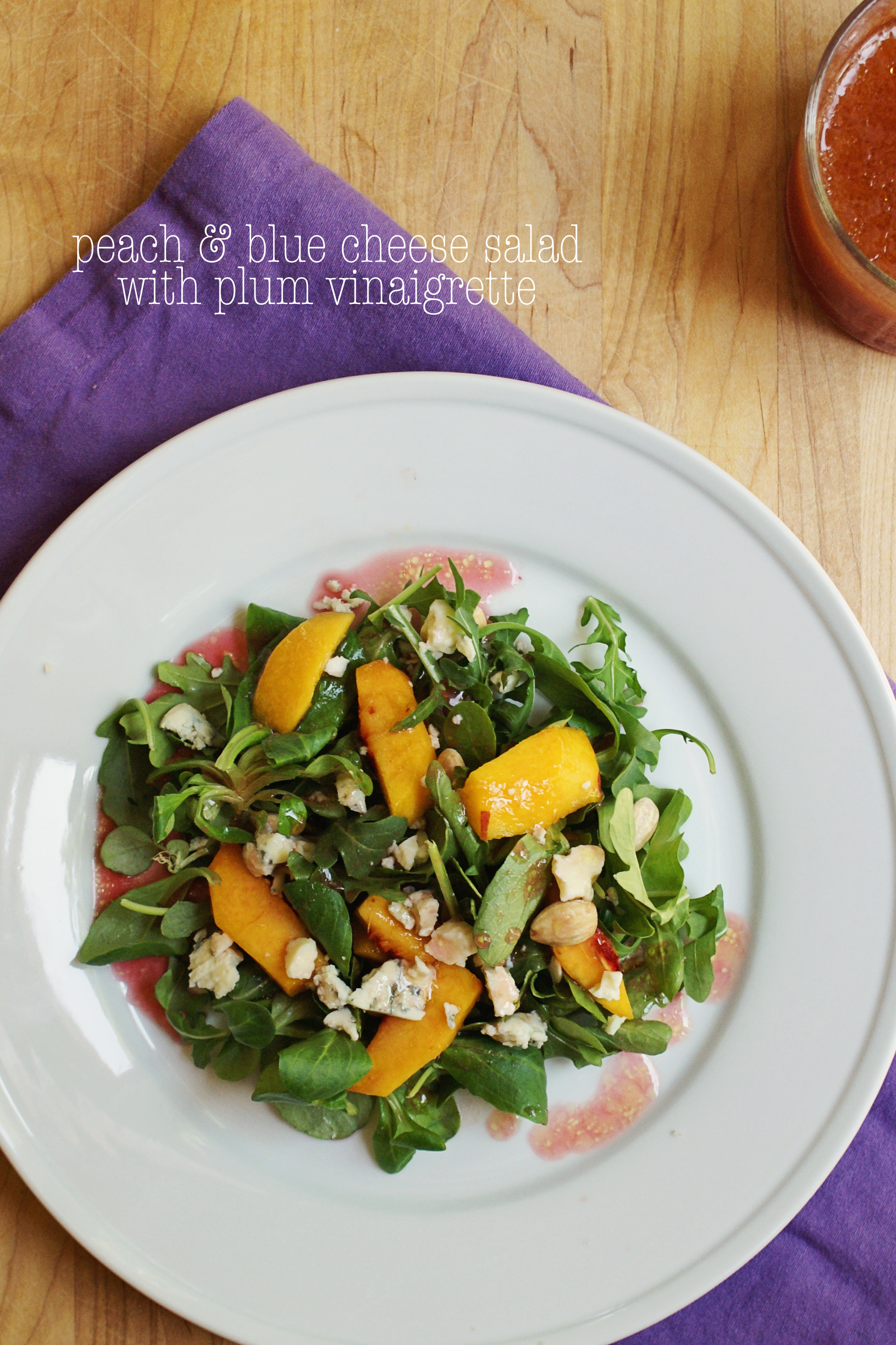 peach salad