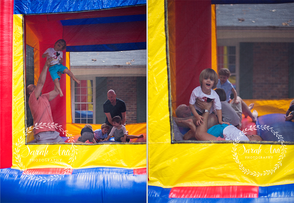 Diptych bouncehouse