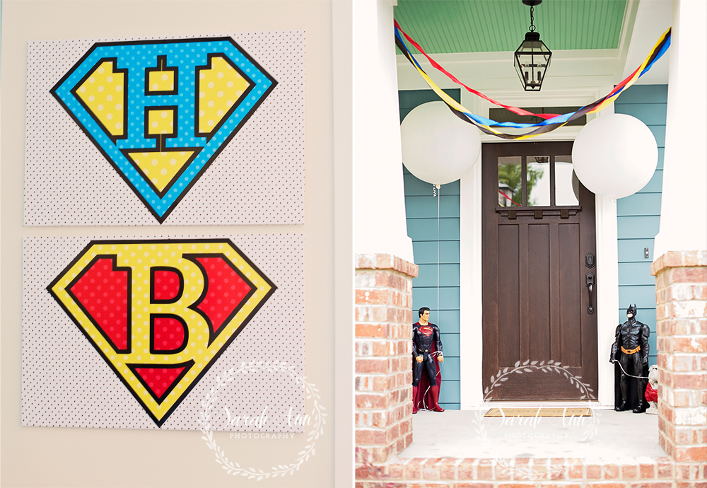 superhero bday decor